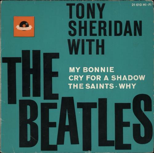 The Beatles Tony Sheridan With The Beatles EP - 1st - EX German 7